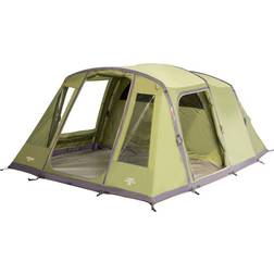 Vango Odyssey Inflatable Family Tunnel Tent, Epsom Green, Airbeam 500 [Amazon Exclusive]